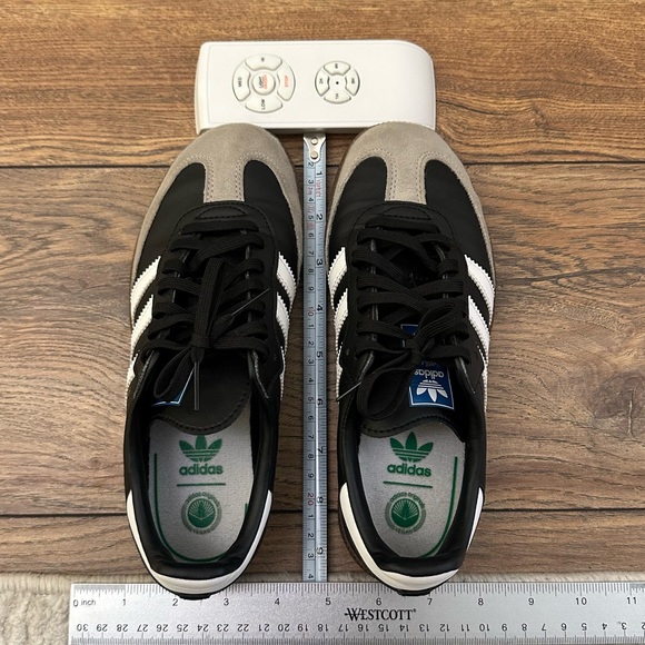 Adidas Sambas Vegan in Black Gum - Picture 11 of 13